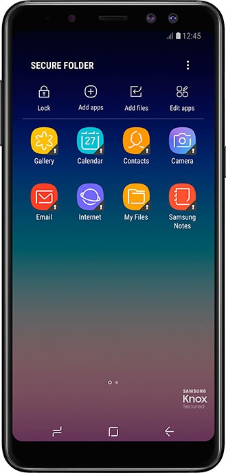 Secure Folder on Galaxy A8
