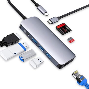 VILCOME 8-in-1 USB C Hub