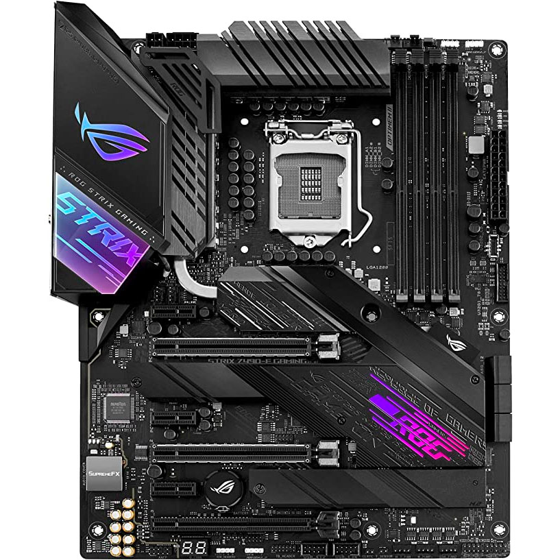 ASUS ROG Strix Z490-E Gaming Z490 WiFi 6 LGA 1200 Featured ASUS ROG Strix Z490-E Gaming Z490 WiFi 6 LGA 1200 Featured