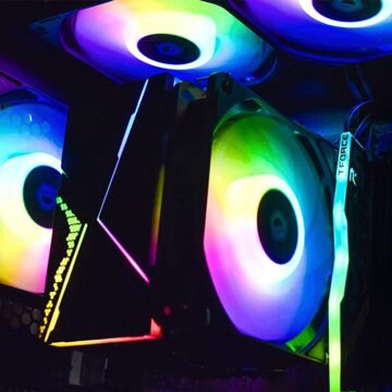 CPU Cooler, RGB RAM and Case Fan RGB Co-ordinated