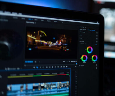 Video Editing on Laptop