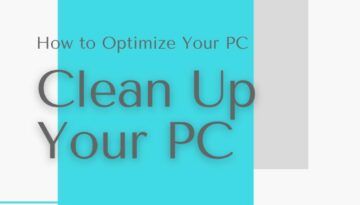 Clean Up Your PC