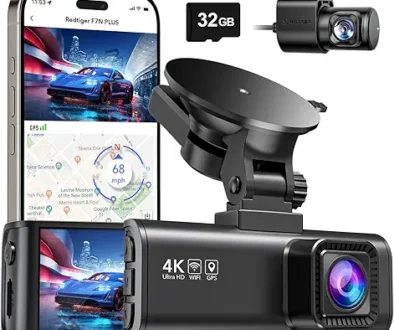 REDTIGER Dash Cam Front Rear