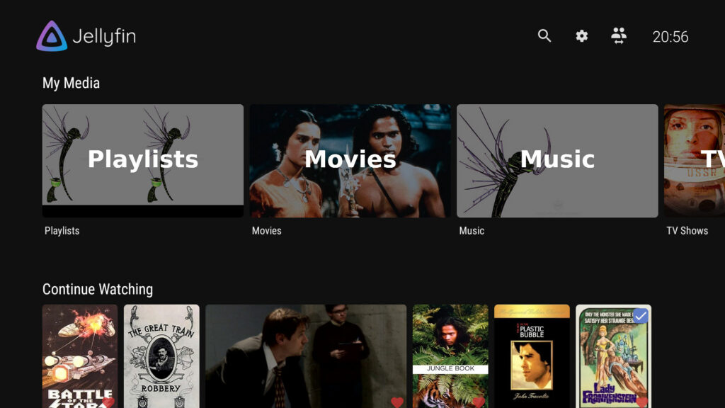 Jellyfin MyMedia