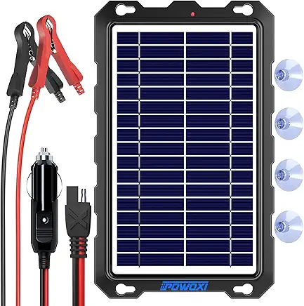 Solar Trickle Charger for Car Battery