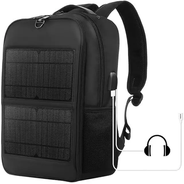 TOZLU 5V 14W Solar Panel Power Backpack