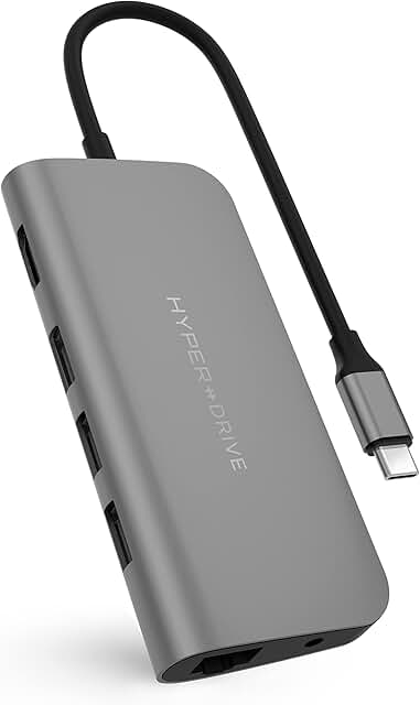 HyperDrive USB C Hub 9-in-1