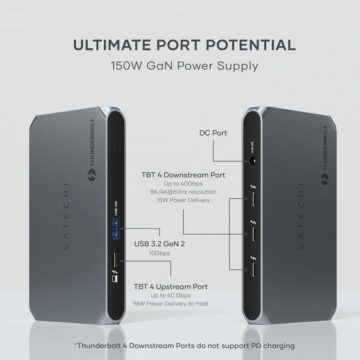 Satechi Thunderbolt 4 Hub Slim Pro