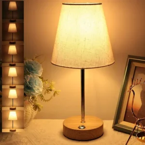 HSLighting Cordless Lamp 12-inch Rechargeable Lamp Touch Battery Operated