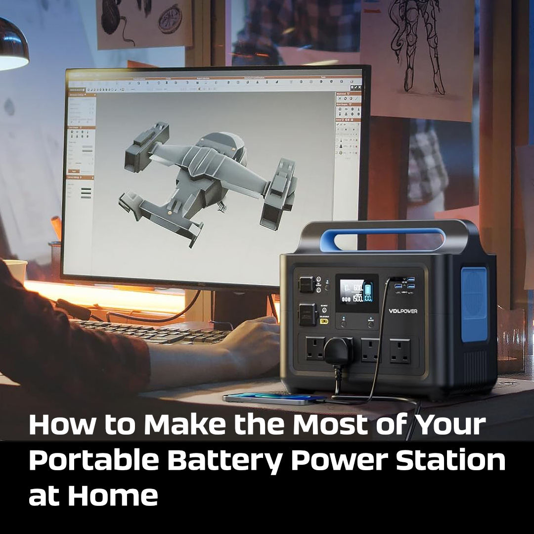 How to Make the Most of Your Portable Power Station at Home