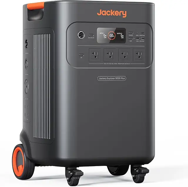 Jackery Solar Generator 5000 Plus 5040Wh