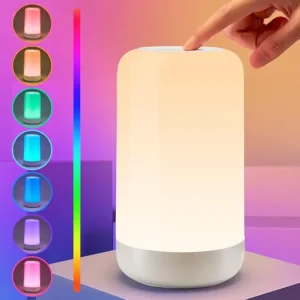 Rechargeable Lamp RGB 10 Brightness Touch Lamp 1800mah