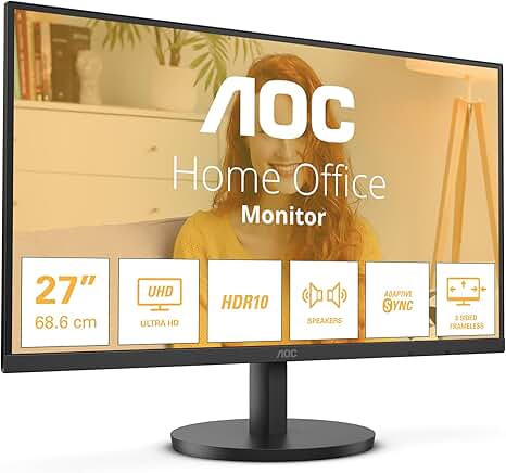 AOC U27B3A - 27 Inch UHD 4K