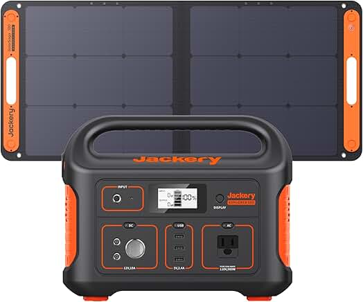 Jackery Explorer 500 + SolarSaga 100W Panel