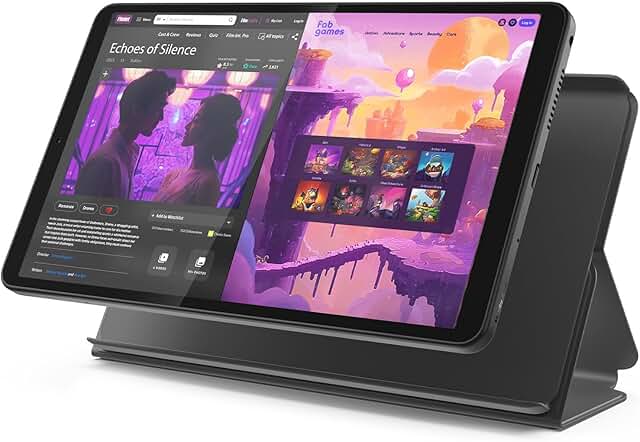 LENOVO Tab ONE shown with folio case COVER