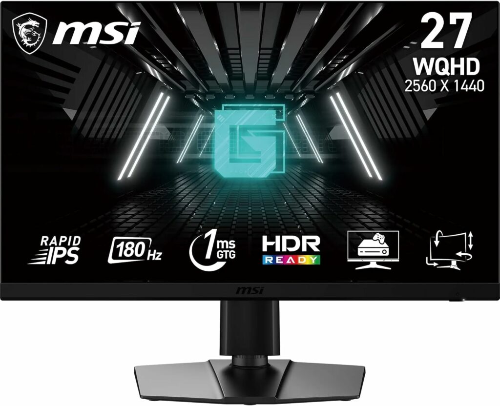 MSI G272QPF E2 27 Inch WQHD Gaming Monitor