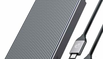 ORICO Dual M2 NVMe SSD Enclosure USB C to M2 Adapter for M Key PCIe SSDs