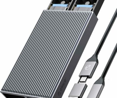 ORICO Dual M2 NVMe SSD Enclosure USB C to M2 Adapter for M Key PCIe SSDs
