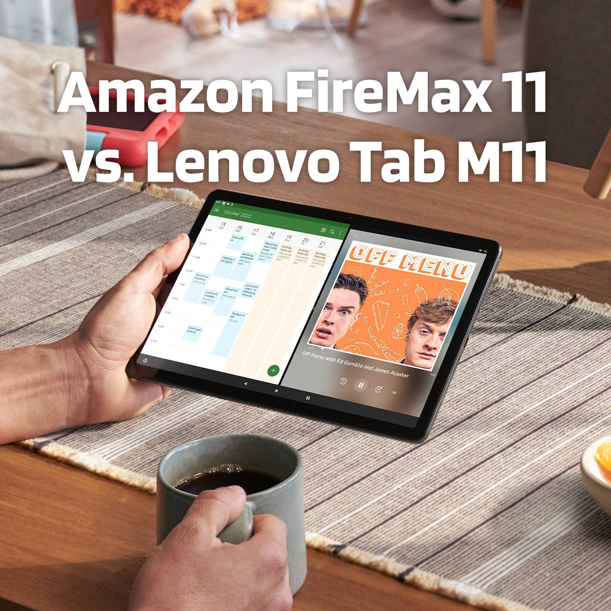 Amazon Fire Max 11 Tablet vs Lenovo Tab M11