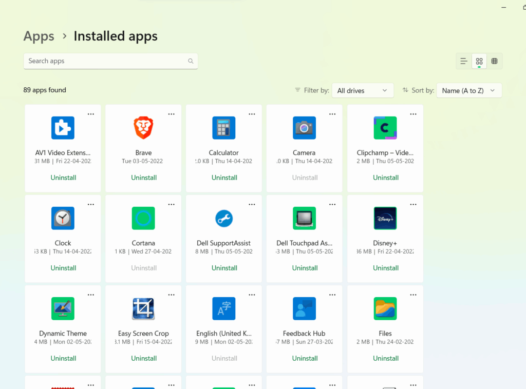installed app image by Microsoft Community