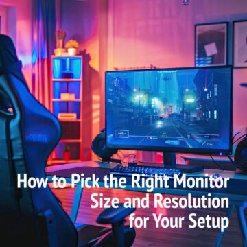 How to Pick the Right Monitor Size and Resolution for Your Setup – A guide for every user type
