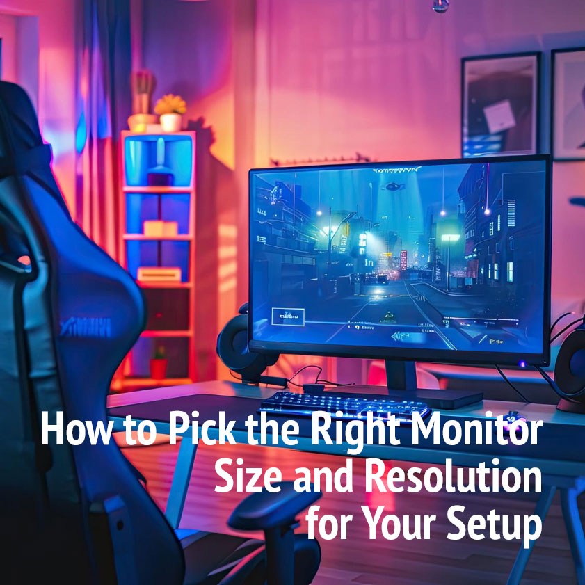 How to Pick the Right Monitor Size and Resolution for Your Setup – A guide for every user type