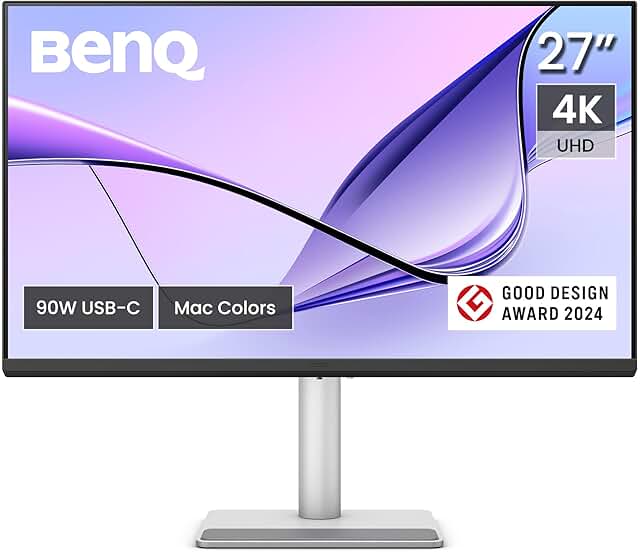 BenQ MA270U 27-inch 4K Monitor for MacBook Pro or Air