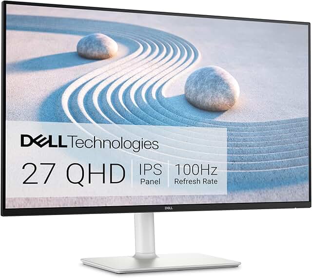 Dell S2725DS Monitor - 27 Inch, QHD 2560x1440 Display