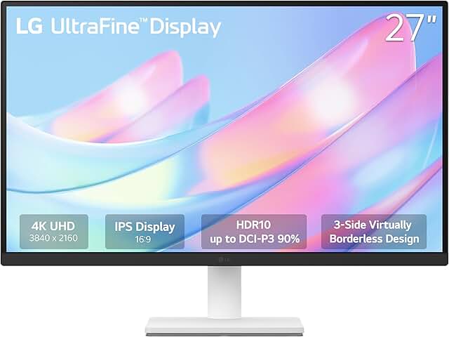 LG 27US500-W Ultrafine Monitor 27-Inch 4K