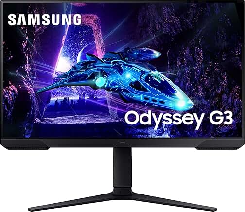 SAMSUNG 32-Inch Odyssey G3 G30D Series FHD Gaming Monitor 1ms 180Hz AMD FreeSync