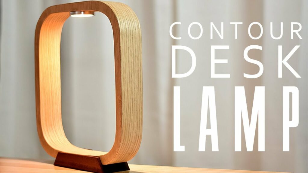 Contour Desk Lamp from Instructable