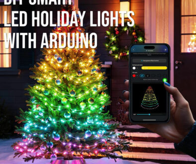 DIY Smart LED Holiday Lights with Arduino Feature