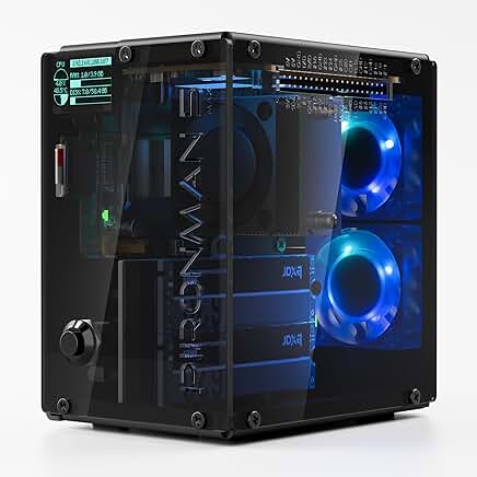 Pironman 5-MAX Raspberry Pi 5 Case Dual