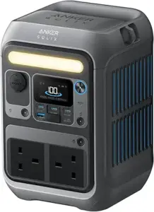 Anker SOLIX C300 Portable Power Station, Outdoor 288Wh