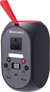 ELECAENTA Portable Power Station, 99Wh