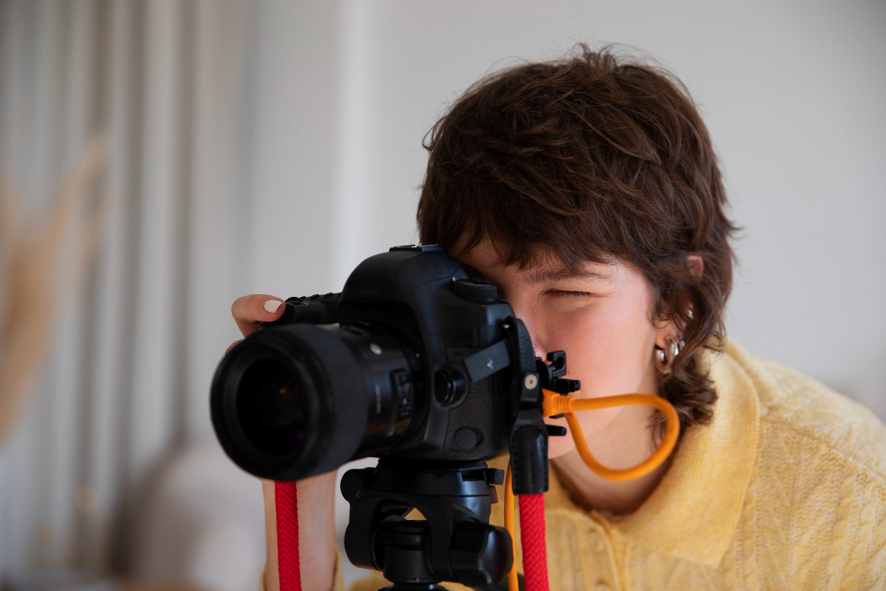 photography student