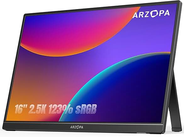 Arzopa 2.5K Portable Monitor 16