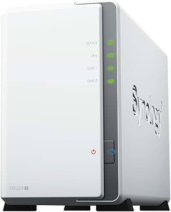 Synology DS223J 2 Bay Desktop NAS