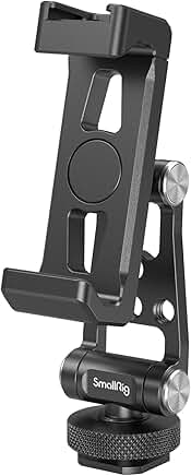 SMALLRIG Universal Metal Phone Support with Cold Shoe Mount