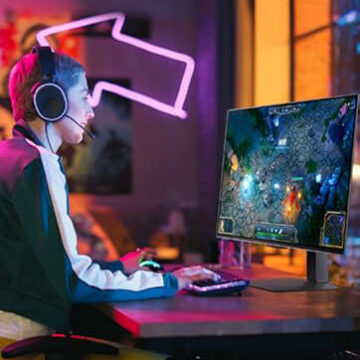 Gaming Staging Samsung Odyssey SQ