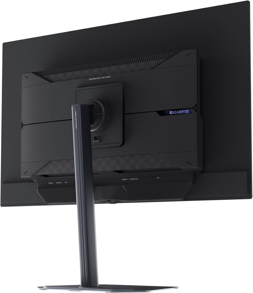 Gigabyte MO32U Back and Stand