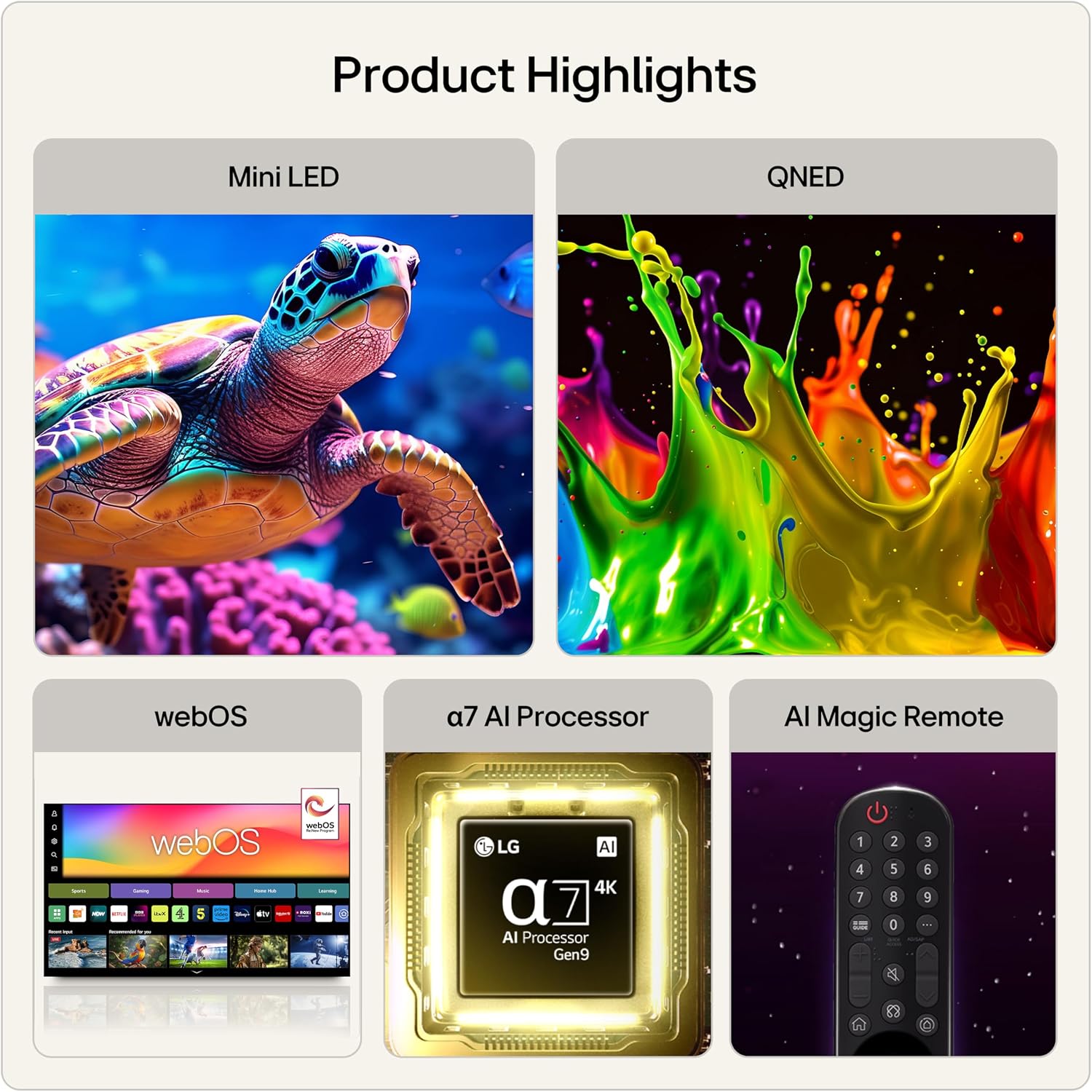 LG 43QNED70B6C miniLED QNED