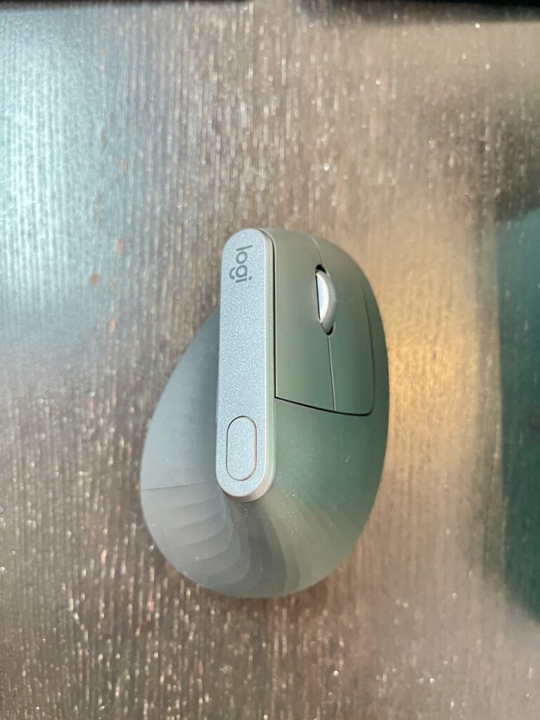Logitech MX Vertical TOP VIEW
