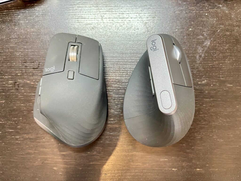 Logitech MX Vertical vs MX Master 3s