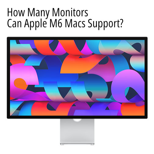 how many display m6 mac